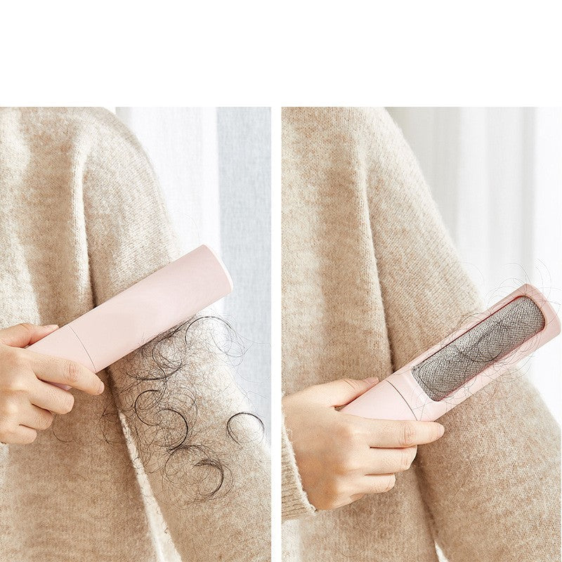 2‑in‑1 Reusable Pet Hair Remover Roller | Self‑Cleaning Fur Brush