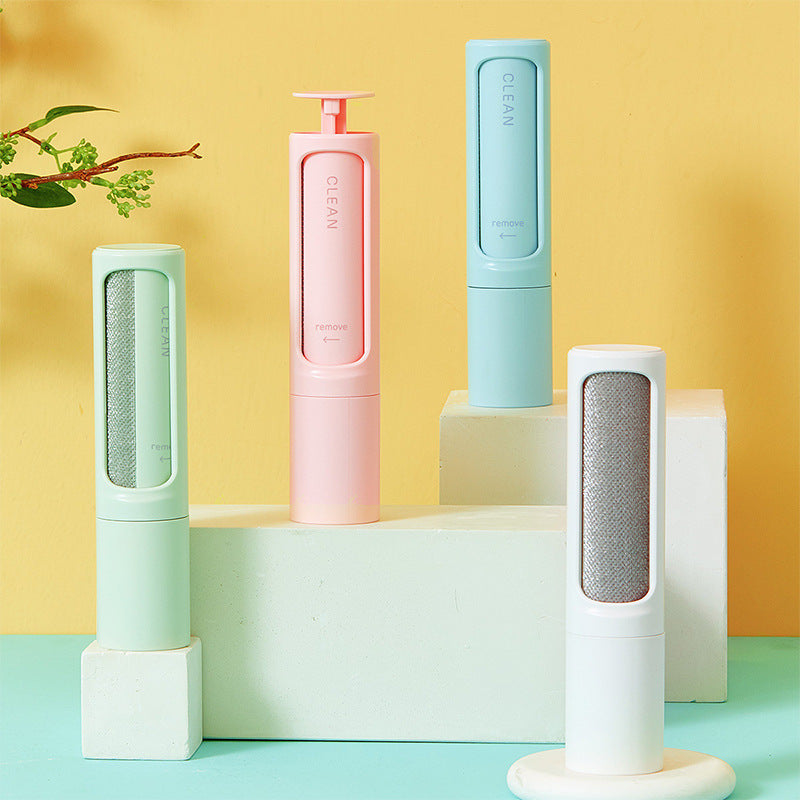 2‑in‑1 Reusable Pet Hair Remover Roller | Self‑Cleaning Fur Brush