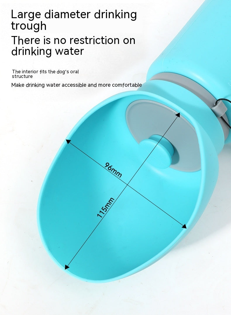 Foldable Pet Travel Water Bottle & Bowl | Portable Dog & Cat Hydration Cup