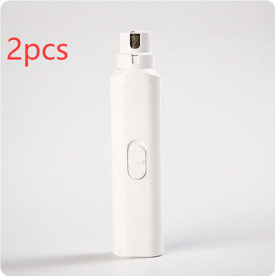 πΎ USB Rechargeable Pet Nail Grinder with LED Light π‘ | Safe & Quiet Grooming βοΈ