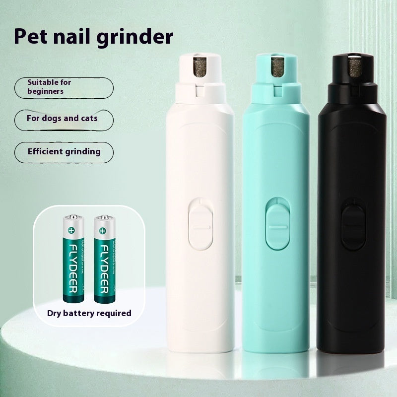 πΎ USB Rechargeable Pet Nail Grinder with LED Light π‘ | Safe & Quiet Grooming βοΈ