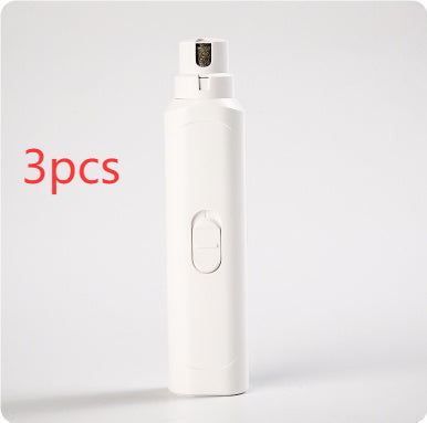 πΎ USB Rechargeable Pet Nail Grinder with LED Light π‘ | Safe & Quiet Grooming βοΈ