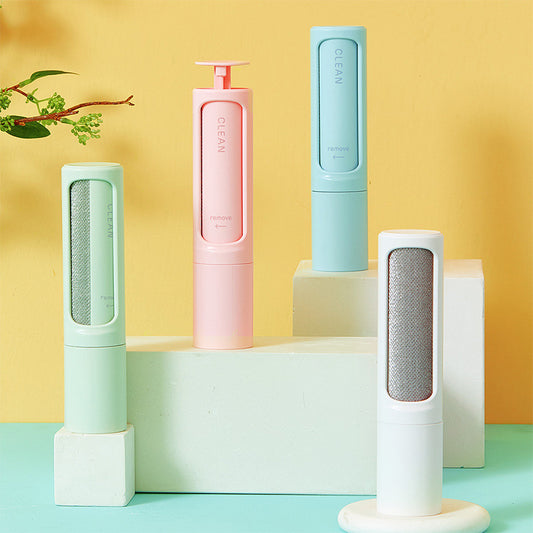 2‑in‑1 Reusable Pet Hair Remover Roller | Self‑Cleaning Fur Brush