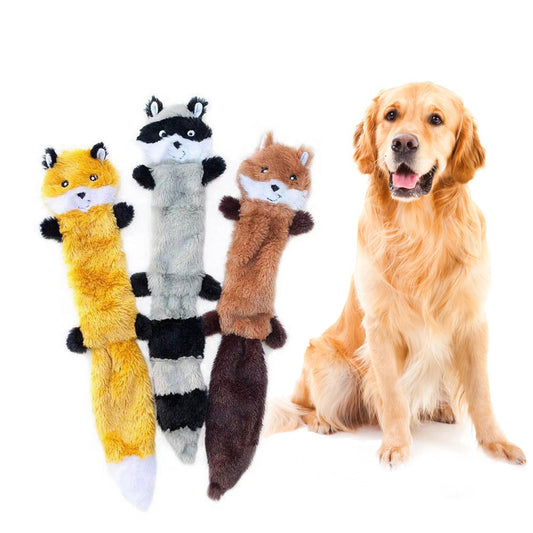 🐾 Plush Squeaky Pet Toy